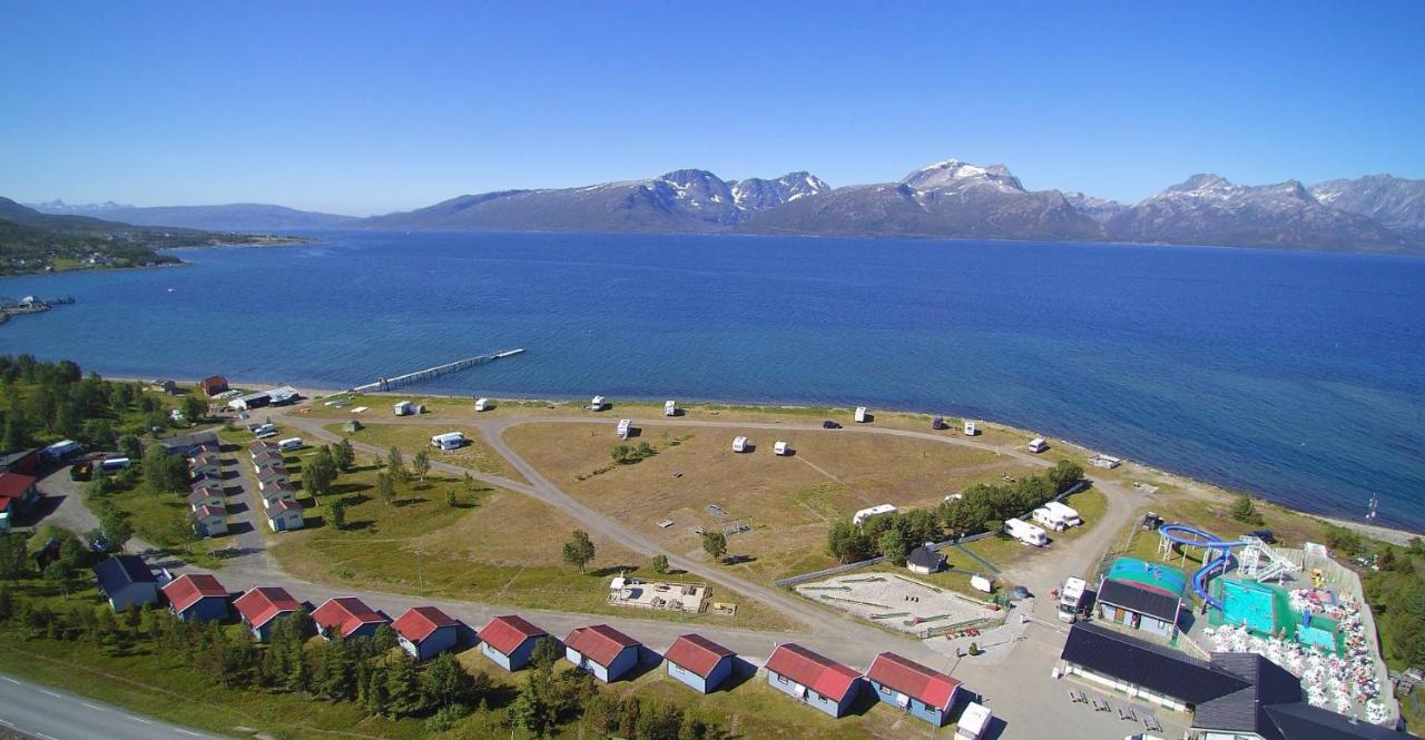 Skittenelv Lodge & Camping Tromsø Exteriér fotografie