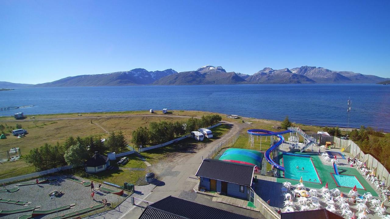 Skittenelv Lodge & Camping Tromsø Exteriér fotografie