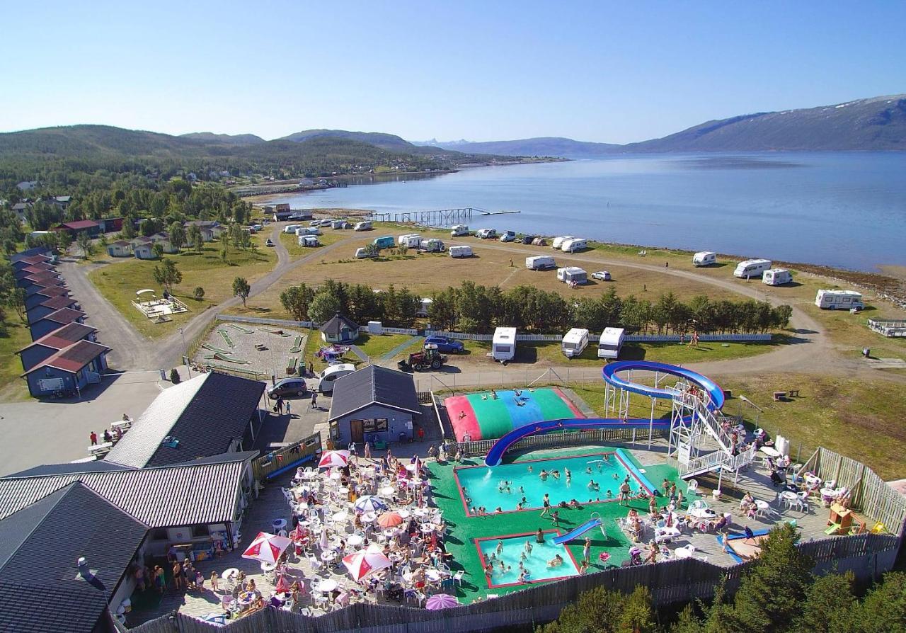 Skittenelv Lodge & Camping Tromsø Exteriér fotografie
